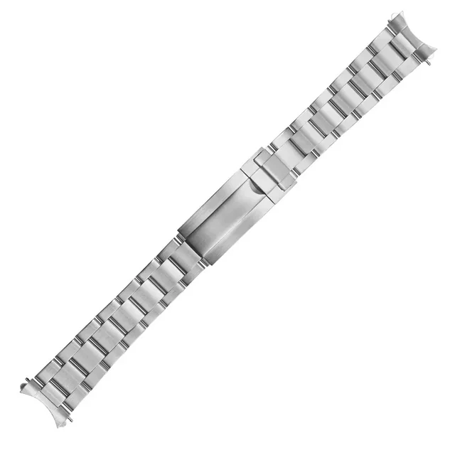 Bracelet en acier inoxydable à maillons.