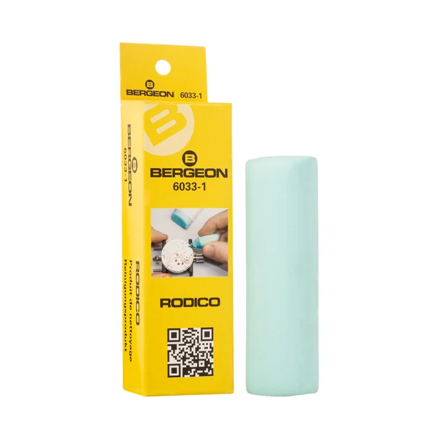 Pâte de nettoyage Rodico avec son emballage jaune.